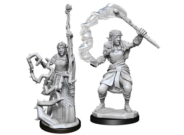 D&D Figur Nolzur Firebolg Druid Female Nolzur's Marvelous Miniatures - Ej målad 
