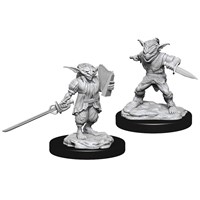 D&D Figur Nolzur Goblin Rogue/Bard Nolzur's Marvelous Miniatures - Ej målad