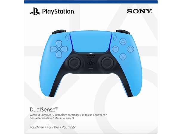 DualSense Controller Starlight Blue PS5 Handkontroll för PlayStation 5 