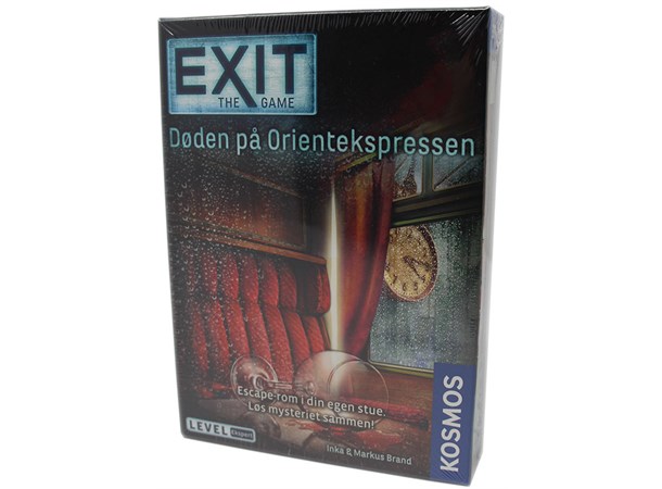 EXIT Døden På Orientekspress Brettspill Norsk utgave 