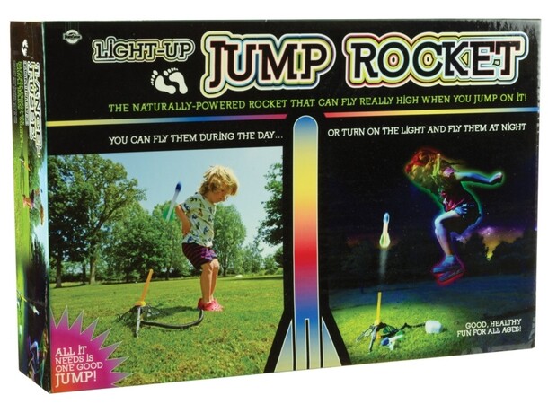 Hopperraket - Med ljus Jump Rocket 