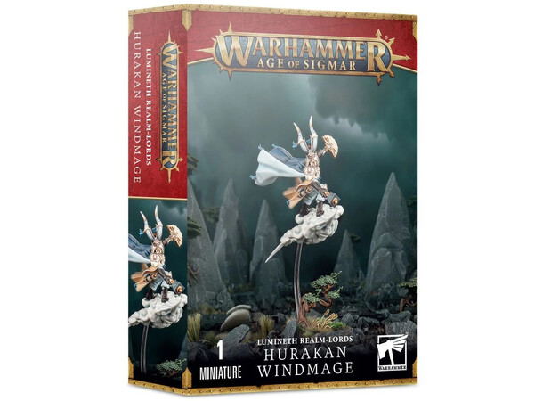 Lumineth Realm Lords Hurakan Windmage Warhammer Age of Sigmar 