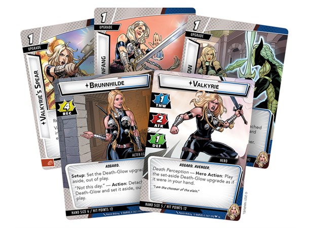 Marvel Champions TCG Valkyrie Expansion Expansion Marvel Champions The Card Game 