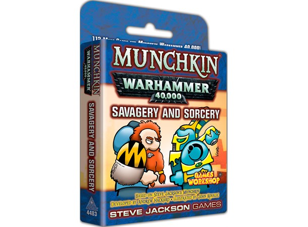 Munchkin Warhammer 40K Savagery & Sorcer Expansion till Munchkin Warhammer 40K 