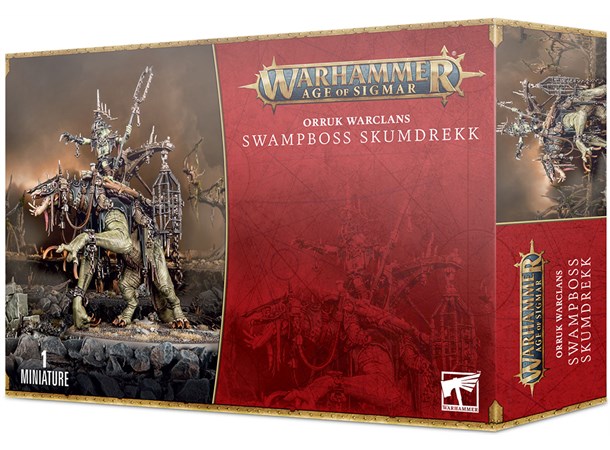 Orruk Warclans Swampboss Skumdrekk Warhammer Age of Sigmar 