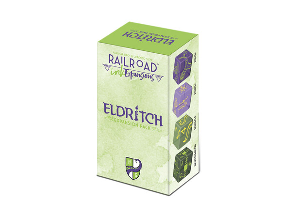 Railroad Ink Eldritch Expansion Expansion till Railroad Ink 