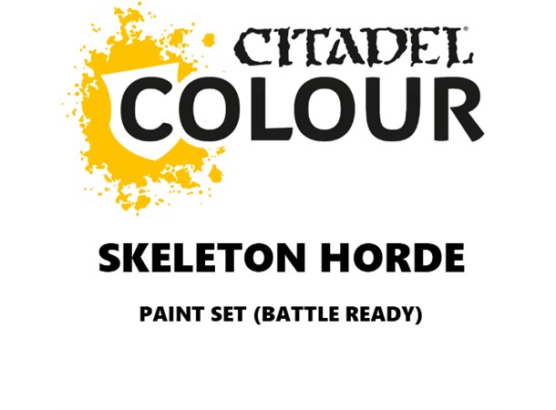 Skeleton Horde Paint Set Battle Ready Paint Set för din armé 