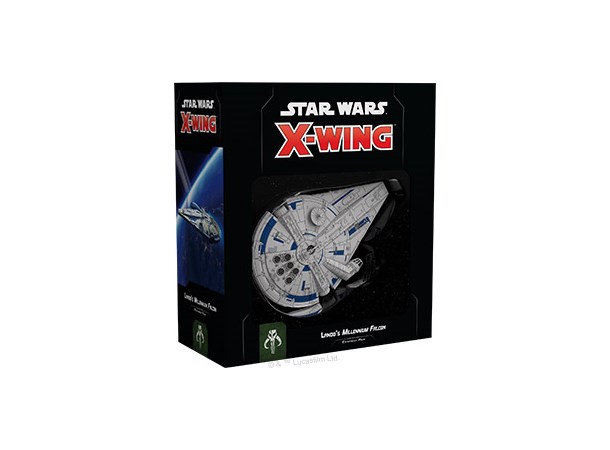 Star Wars X-Wing Landos Millennium Falco Utvidelse til Star Wars X-Wing 2nd Ed 