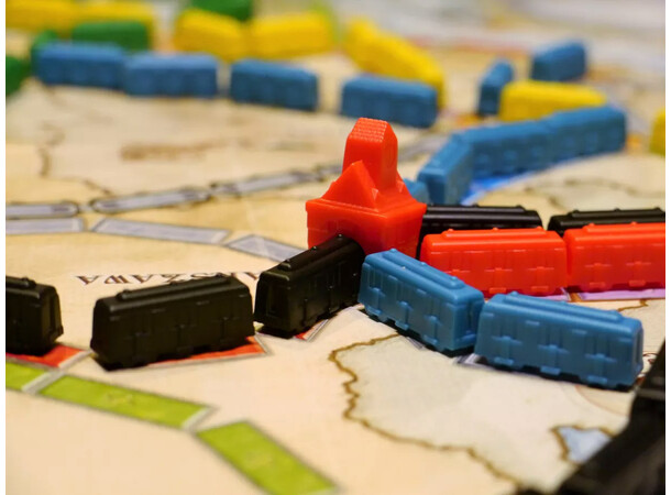Ticket to Ride Europe Brädspel Svensk utgåva 