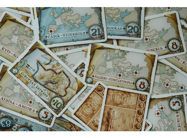 Ticket to Ride Europe Brädspel Svensk utgåva 