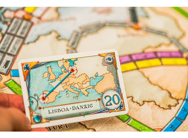 Ticket to Ride Europe Brädspel Svensk utgåva 