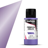 Vallejo Premium Metallic Violet 60ml Premium Airbrush Color - Metallic