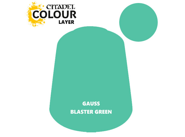 Warhammer Colour Layer Gauss Blaster Green - Tidigare Citadel Colour 