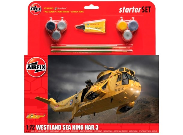 Westland Sea King Har.3 Starter Set Airfix 1:72 Byggsats 