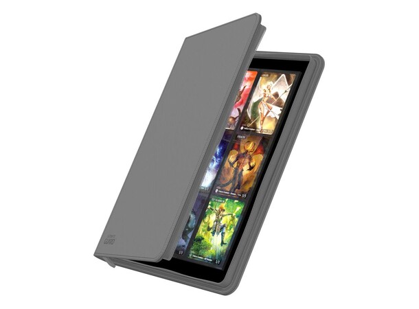 Zipfolio Xenoskin 18-Pocket Grå Ultimate Guard - För 360 kort 