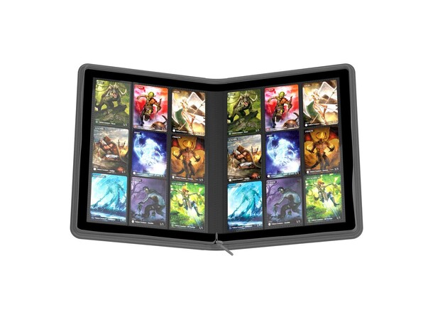 Zipfolio Xenoskin 18-Pocket Grå Ultimate Guard - För 360 kort 