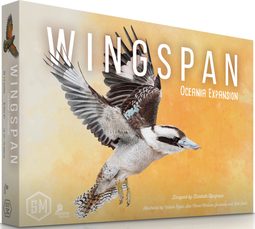 Wingspan Oceania Expansion Expansion till Wingspan 2nd Edition