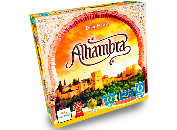 Alhambra Brädspel Svensk utgåva