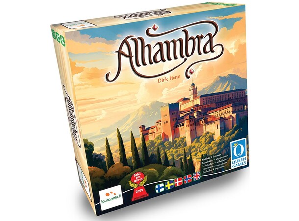 Alhambra Brädspel Svensk utgåva 