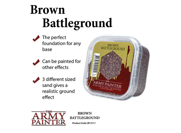 Army Painter Basing Brown Battleground Battlefield 4111 - 150ml 