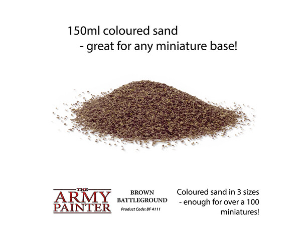 Army Painter Basing Brown Battleground Battlefield 4111 - 150ml 