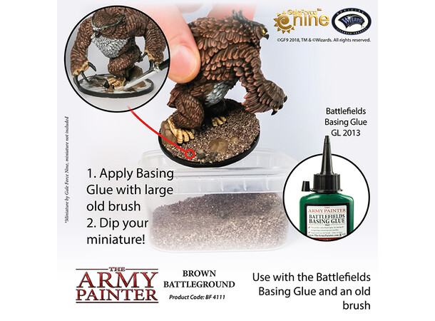Army Painter Basing Brown Battleground Battlefield 4111 - 150ml 