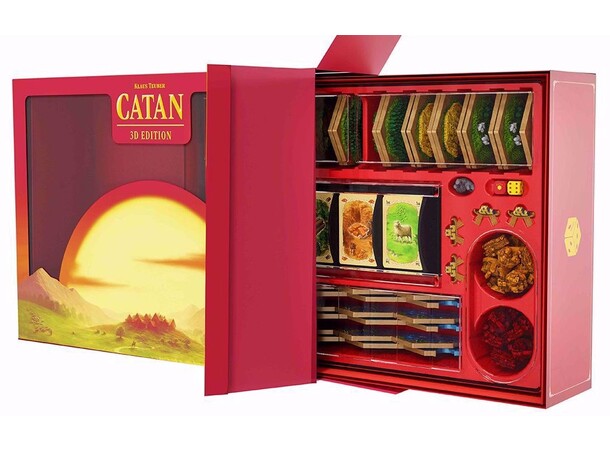 Catan 3D Brettspill - Norsk 