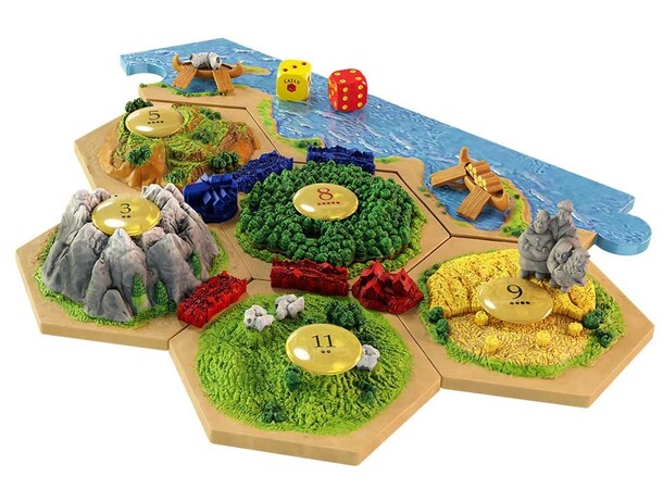 Catan 3D Brettspill - Norsk 