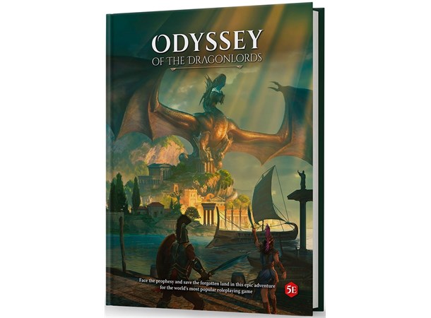 D&D 5E Adventure Odyssey of Dragonlords Dungeons & Dragons Scenario Level 1-15 