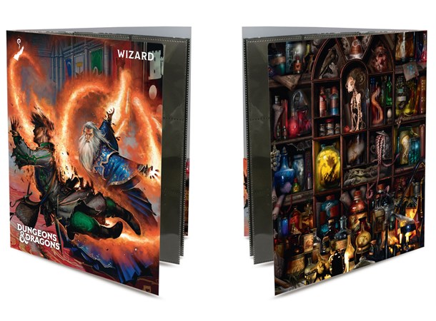 D&D Character Class Folio Wizard Dungeons & Dragons 