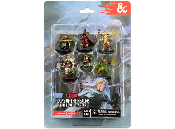 D&D Figur Icons Starter Set Epic Level Dungeons & Dragons - Icons of the Realms 