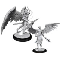 D&D Figur Nolzur Deva & Erinyes Nolzur's Marvelous Miniatures - Ej målad