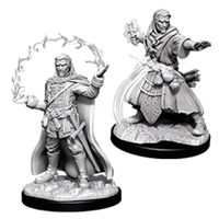 D&D Figur Nolzur Human Wizard Male Nolzur's Marvelous Miniatures - Ej målad
