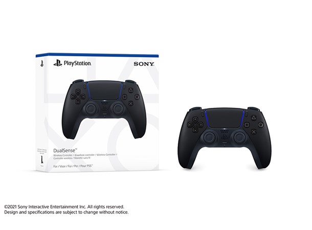 DualSense Controller Midnight Black PS5 Handkontroll för PlayStation 5 