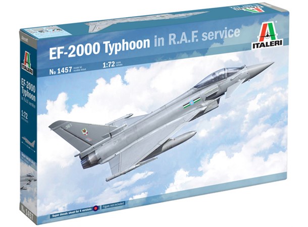 EF-2000 Typhoon In RAF Service Italeri 1:72 Byggsats 