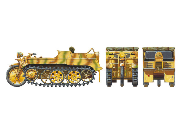 German Sd.Kfz.2 Kettenkraftrad Tamiya 1:35 Byggsats 