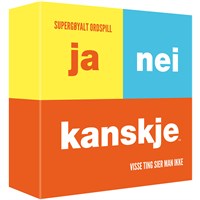 Ja Nei Kanskje Kortspill 