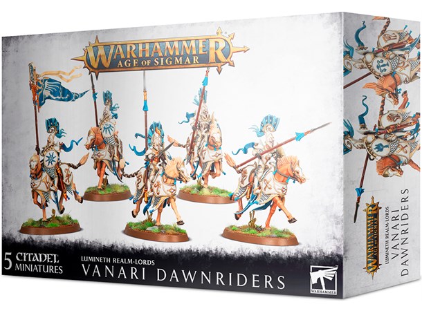 Lumineth Realm Lords Vanari Dawnriders Warhammer Age of Sigmar 