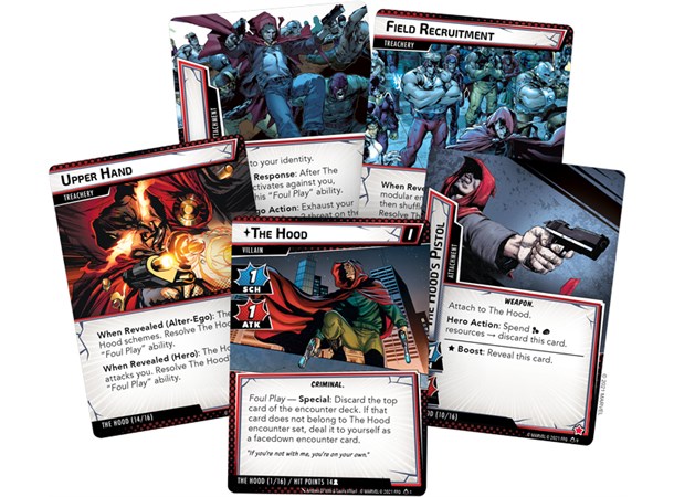 Marvel Champions TCG The Hood Expansion Expansion Marvel Champions The Card Game 