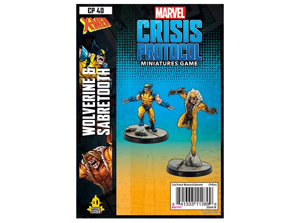 Marvel Crisis Protocol Wolverine/Saberto Expansion till Marvel Crisis Protocol