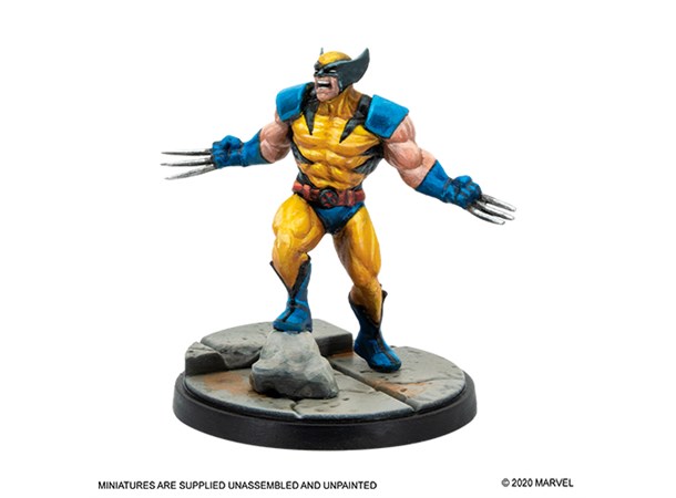 Marvel Crisis Protocol Wolverine/Saberto Expansion till Marvel Crisis Protocol