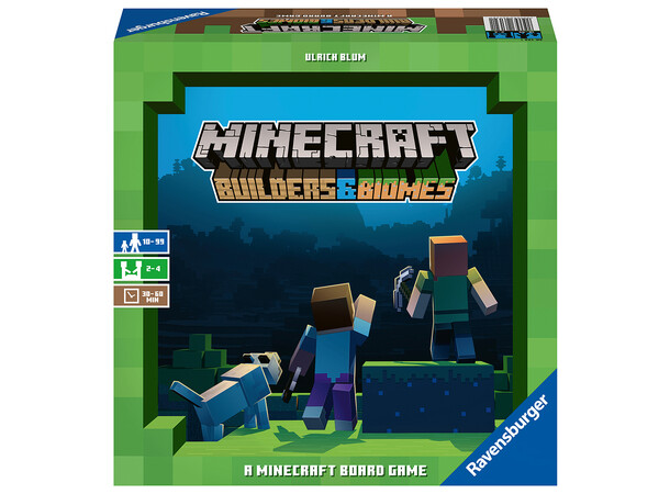 Minecraft Brädspel - Svensk Builders & Biomes 