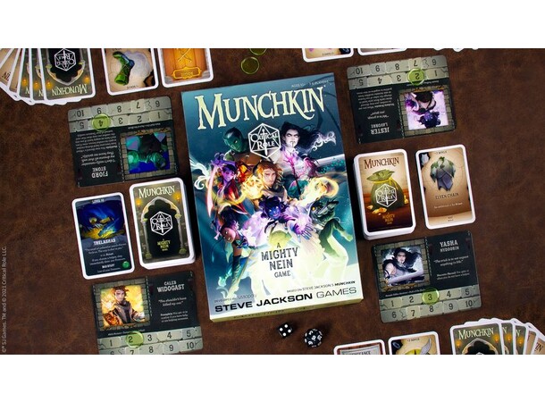 Munchkin Critical Role Brädspel