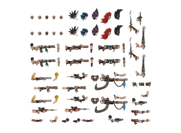 Necromunda Escher Weapons & Upgrades 