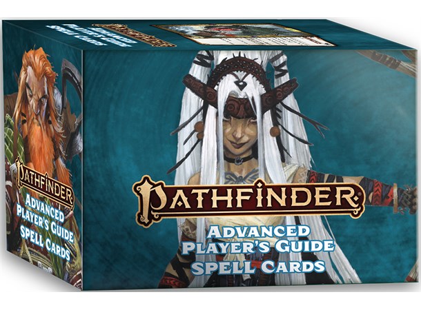 Pathfinder RPG Cards Advanced Players Gu Second Edition Spell Deck 