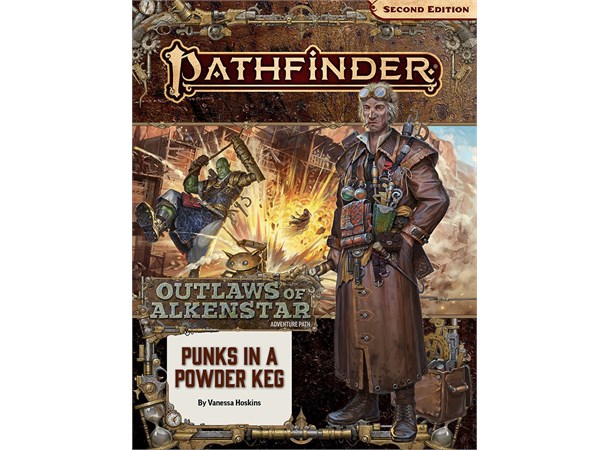 Pathfinder RPG Outlaws of Alkenstar Vol1 Punks in a Powederkeg Adventure Path 
