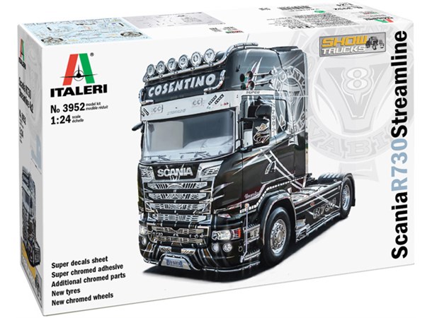 Scania R730 Streamline Italeri 1:24 Byggsats 