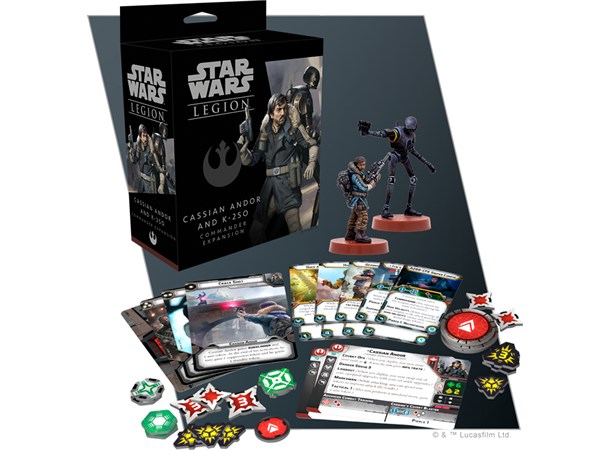 Star Wars Legion Cassian Andor/K-2S0 Exp Expansion till Star Wars Legion 