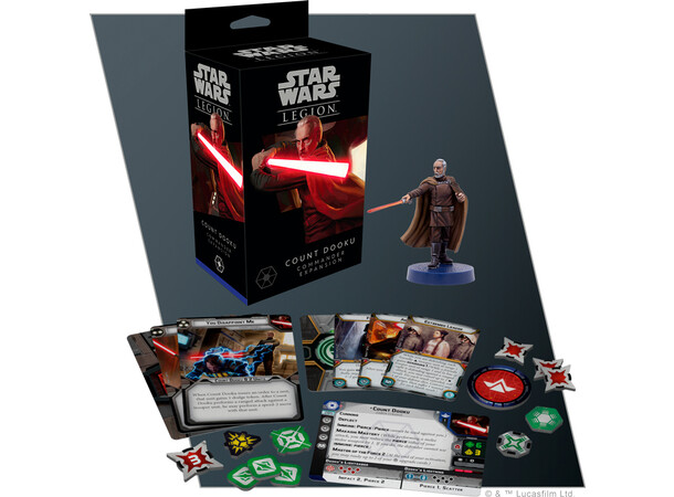 Star Wars Legion Count Dooku Exp Expansion till Star Wars Legion 