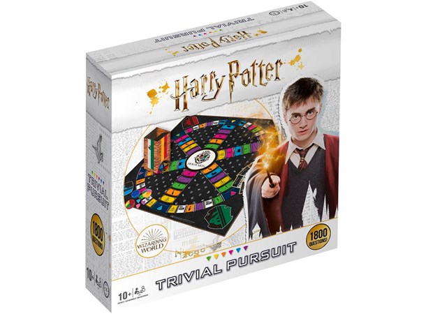 Trivial Pursuit Harry Potter Brettspill Komplett utgave m/ brett + 1800 spørsmål